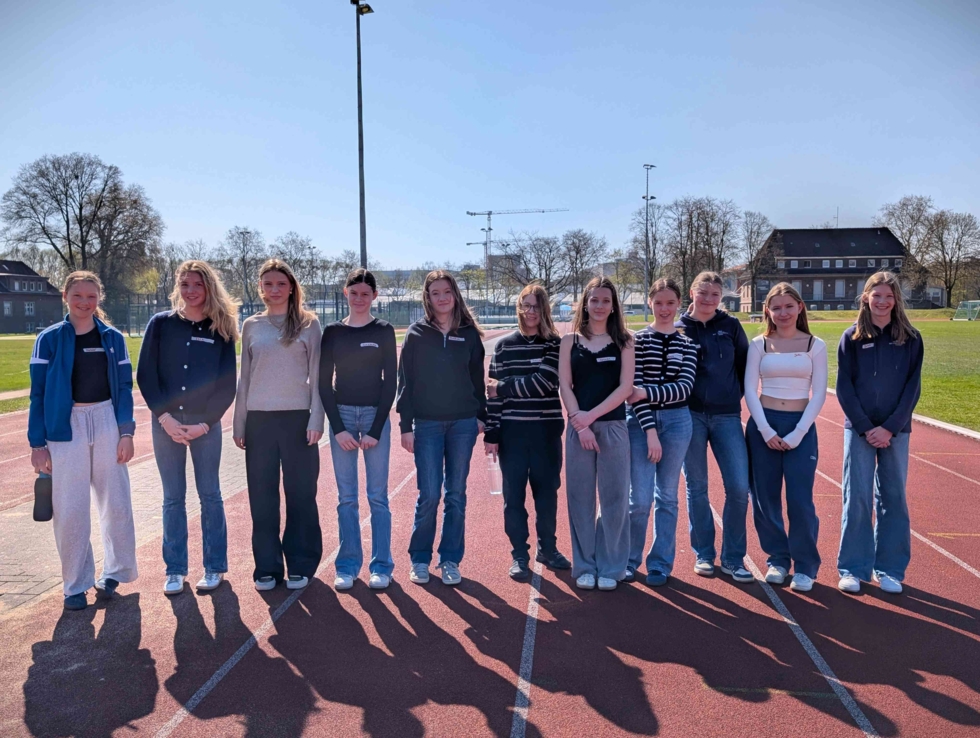 Gruppenbild mit Girls'Day-Teilnehmerinnen an der Universität Münster